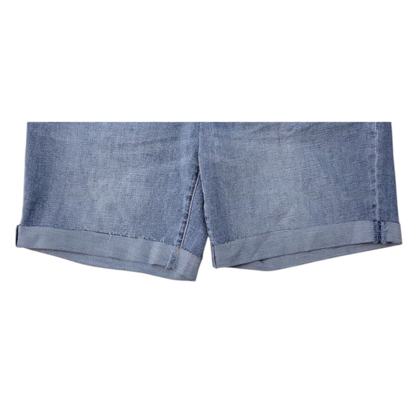 Seven7 Womens Bermuda Mid Rise Stretch Denim Short Thrive Size 12 - Picture 5 of 7